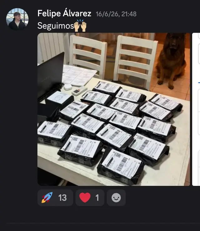 Foto del Discord: Felipe Álvarez · Seguimos